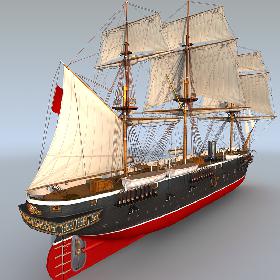 Sail & Steam Frigate ERTUGRUL